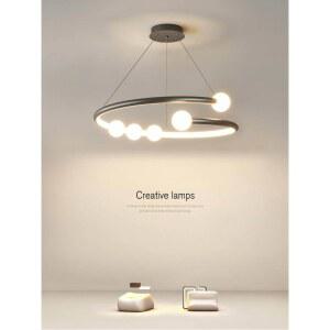 인테리어조명 주방 식탁등 식당 led주방등 글씨 50cm 유리 거실 안방 주방전등 화이트