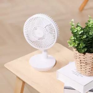 사무용 탁상용 저소음 C타입 무선선풍기 RF-0601W / 4단풍량조절