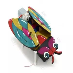 (SA) SA DIY 매미 진동로봇(방향조절다리)(1인)