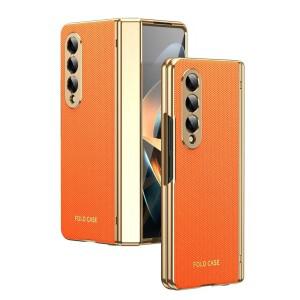 가죽강화 필름 폴딩폰 케이스 삼성 호환 갤럭시 Z 폴드7 6 5 4 쉘 멤브레인 일체형 보호 커버