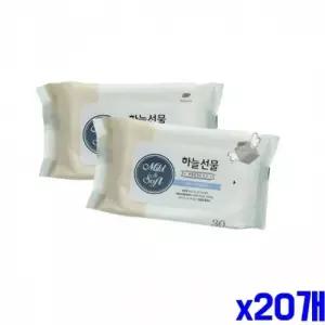 WL 피톤치드 성분 피톤치드 안심 물티슈 30매 x20개묶음