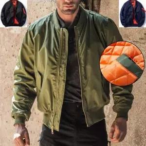 남성 항공점퍼 패딩 겨울 잠바 누빔 항공