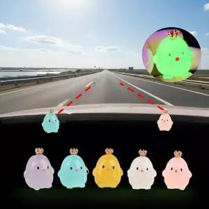 병아리 차폭감 인형 스티커 차 폭 주행 연습 차선 변경 초보운전 안전 라인 좁은길 충돌 방지