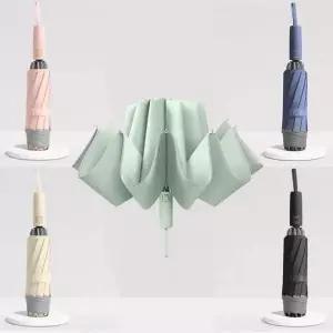 [골드스마일]거꾸로 3단 우산 자동 대형 양산 우양산