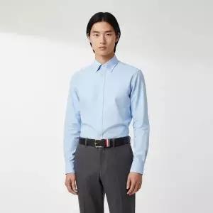 [톰브라운] 삼선 루프 페블 그레인 레더 벨트 블랙 MCX039A 00198 150802075