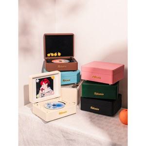 RIKSOIN CD플레이어 턴테이블 오디오 업그레이드 목재 무선 높이 조절형 화이트 ML520