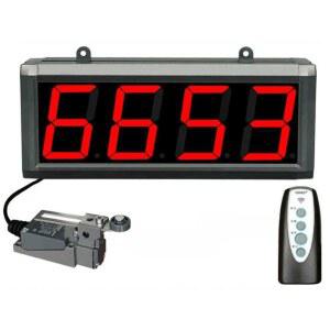 카운터 계수기 적외선 컨베이어 벨트용 산업용 생산 라인 디지털 리모컨