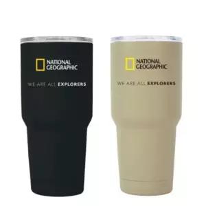 ( )메가 초등 스텐 내셔널지오그래픽 (NG7337 캠핑 블랙) 텀블러 중등 사무실 스포츠물병