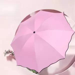 접이식 우산 3단 양산 꽃무늬