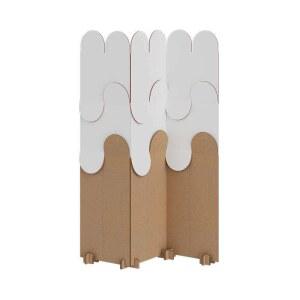 종이 파티션 거실 103cm 모듈 안방 공간 칸막이 상단 미니 안방가벽 접이식 종이파티션