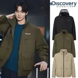 [갤러리아] [디스커버리] 남성 하이넥 블루종 사파리 워크 자켓 (DMWJ27054)