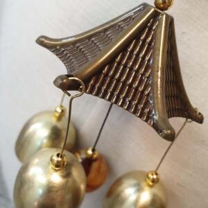 [2개구성] 재물운 현관문 풍경문종 대문종 종 소품 풍수 코끼리 AQW9E4450