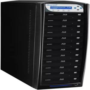 빈파워 디지털 샤크블루CP 12 타겟 블루레이 BDXL DVD CD 디스크 복제기(USB 3.0 + 2TB 하드 드라이브