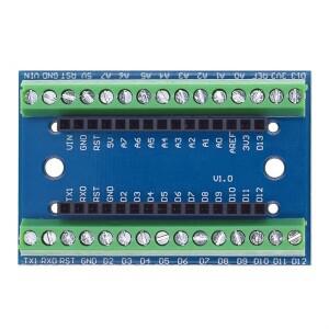 3.0 컨트롤러 터미널 어댑터 확장 보드 NANO IO 쉴드  익스텐션 플레이트 Arduino AVR ATMEGA328P 용