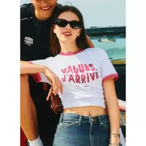 [르꼬끄](강남점)[이월][70% OFF] [NWP.h x 르꼬끄] 워터 반팔티셔츠 OWT / QP222XRS61 / 여성용