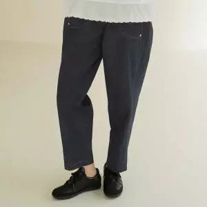 엄마옷 마담4060 바지 중년여성 데일리 [내추럴포엠]진청데님배기팬츠 -YPN2602028-