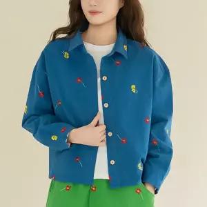 엄마옷 마담4060 자켓 중년여성 데일리 [내추럴포엠]꽃자수자켓 -YJK2602015-