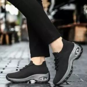 |CCS7DCC|여성용 경량 니트 삭스핏 에어쿠션 운동화