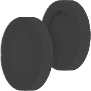 포르타 프로 KPH40 유틸리티 및 KSC75 헤드폰용 코스 공식 오버사이즈 교체 쿠션 이어패드 블랙