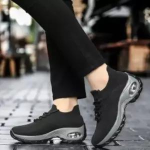 아트박스/신상오픈런 여성용 경량 니트 삭스핏 에어쿠션 운동화