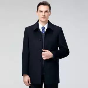 남성 겨울 모직 코트 도톰한 캐시미어 하프 캐주얼 E43Z4A 젠2