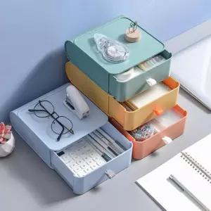 책상위 문구 소품 정리함 미니서랍 화장대 적층 수납박스