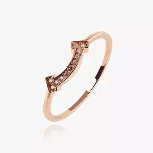 [엘렌쥬얼리]14K 18K 치엘로 큐빅 스틱 미스 링 금 반지