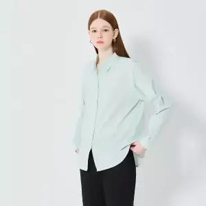 [오조크][오조크] 컬러 미니 스트라이프 셔츠