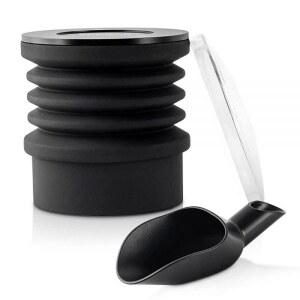 에스프레소 커피 그라인더 단일 블로우 호퍼 Mazzer EK43 온ig Ni 에어 아웃 블래스터 블로어 그라인드용 용량 MahlkON 벨로우 잔류 Zero 실리콘