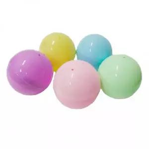 추첨용 캡슐 60mm 10P 단색 플라스틱 공 이벤트 행사 경품 뽑기 빈 케이스