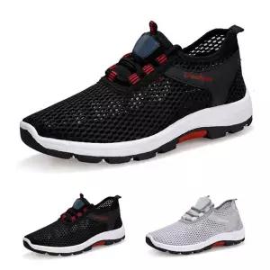 여름 통풍 운동화 망사 경량 신발 아쿠아 커플 슈즈 fIX7+8PgG