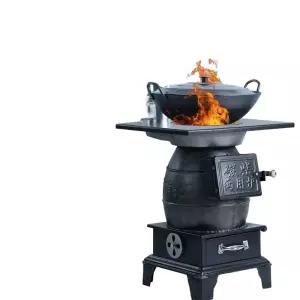 소각로 거꾸로난로 스토브 나무 중형 마당 난로 우드스토브