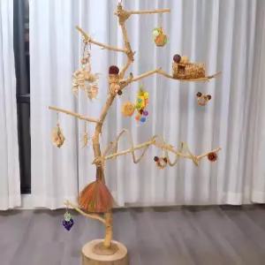 앵무새 놀이터 사다리 로프 새놀이터 와이어 앵무새스탠드 용품 스탠드