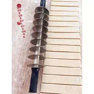 롤러 커터기 반죽 분할기 피자 스테인리스 커터 제빵용