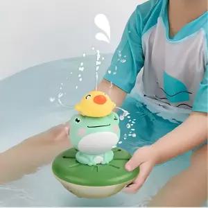 유아 목욕 샤워기 꿀벌 개구리 디자인 분수 아동물놀이