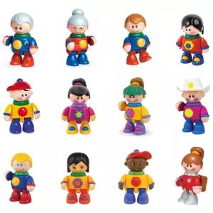 글로벌감각 사회성발달 교육용 미니인형 사람미니어처 모형