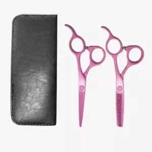 [반려] 강아지 미용가위 셀프미용 가위 숱가위 가죽 케이스포함 애견미용 스테인레스 강아지 털정리