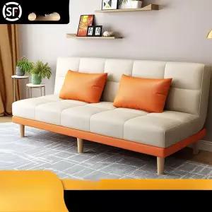2인 침대형 쇼파 매트리스 패브릭 거실 확장형 좌식