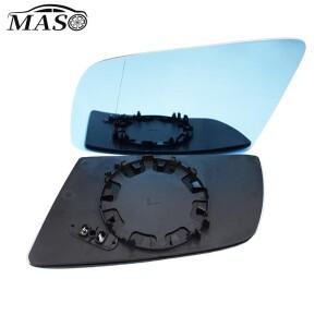 측면 백미러 가열 유리 BMW 호환 5 시리즈 E60 520d 523li 2004 - 51167065081 2 개