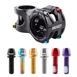 PH 자전거 핸들스템 볼트 6개 564 스틸 티타늄 도금