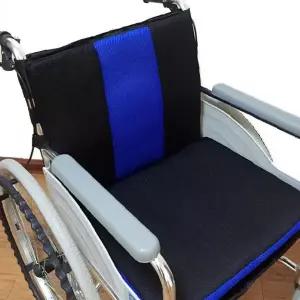 통풍 휠체어 쿠션 메쉬 소재 좌석 패드 자세 교정 압력 분산 장시간 착석 편안함