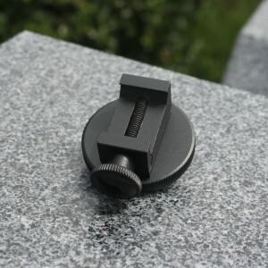 고정장치 범위 금속 망원경 스코프 어댑터 카메라 나사 1/4 인치 마운트 베이스 2125mm