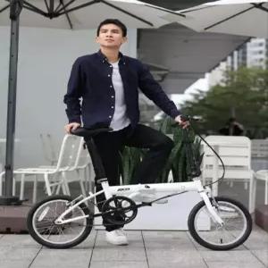 16인치 미니벨로 출퇴근 자전거 폴딩 조립 접이식 경량