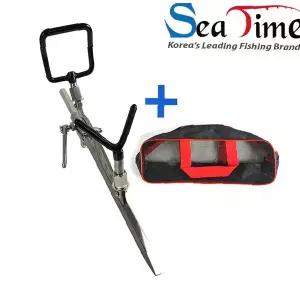 갯바위 낚싯대 거치 받침대 돌돔 전용 로드 고정 장비 바다 낚시 필수 휴대 용품