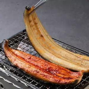 [산지직송] 국내산 자포니카 고창 풍천 초벌 민물장어 1kg(손질후 550g내외)+소스2종+와사비2개+생강채