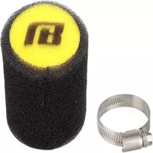 NIBBI 폼 에어 필터 범용 오토바이 35mm 교체용 고성능 흡입구 클리너 (고 카트 모페드 핏 더트 바이크