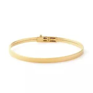[모룬] 18K 심플 민자 할로우 뱅글 팔찌 MOB39672