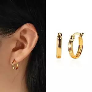 [골드앤]골드앤 14K 린느 링 귀걸이 소