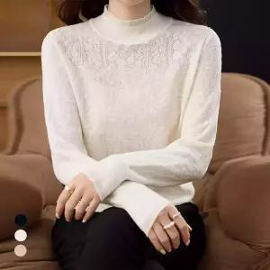 클라셰 프릴레이스펀칭블라우스_B6S0091