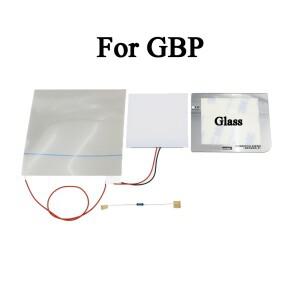 게임보이 포켓 편광 필름 수리 키트 GB GBP 백라이트 튜닝  콜드 화이트 LCD 패널을 사용하여 화면 뒤를 밝